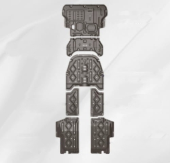 Giáp gầm Geely Monjaro